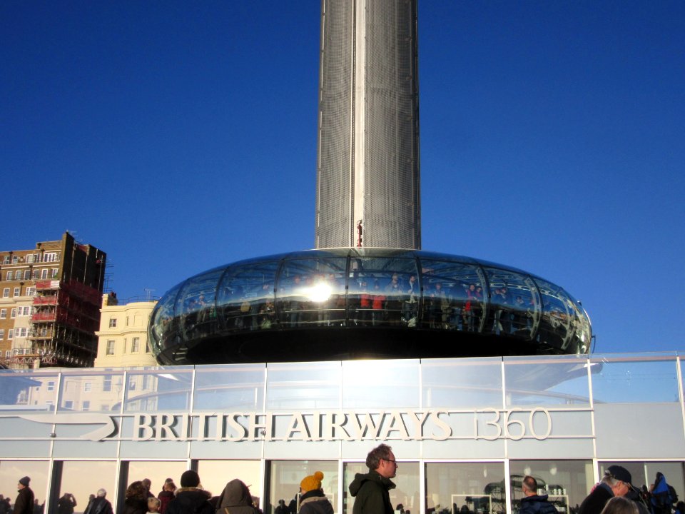 Brighton i360 during Full Ascent (January 2017) (1)