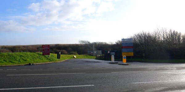 Brighton Household Waste Recycling Site, Wilson Avenue, Whitehawk (December 2013)