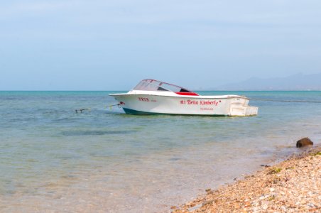 Boat in the beach Chacachacare 2