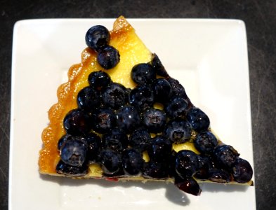 Blueberry dessert - California Palace of the Legion of Honor - San Francisco, CA - DSC02946