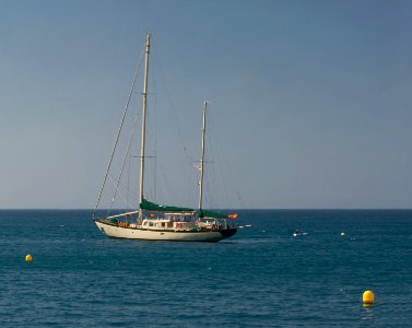 Boat Calahonda Andalusia summer 2012 Spain