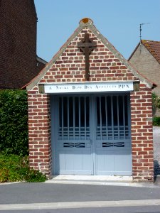 Boëseghem (Nord, Fr) oratoire N.D. des Aflligés, lieu-dit Les Ciseaux