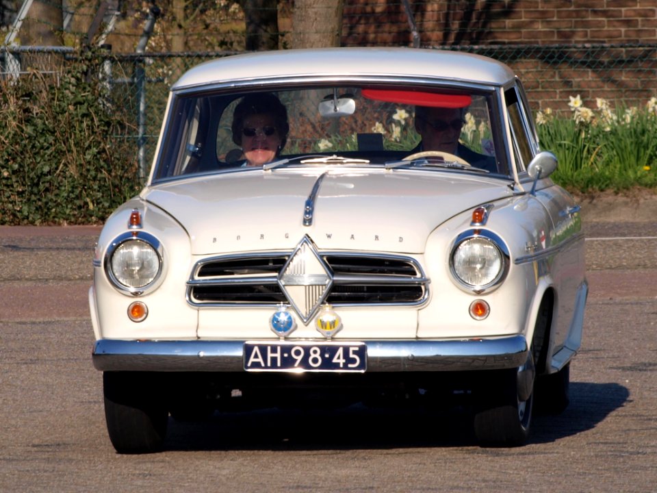 Borgward H1500 ISABELLA T.S. (1958), Dutch licence registration AH-98-45, pic2