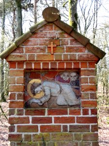 Bergharen (Wijchen, Gld) Kapelberg Kruiswegpark statie 07