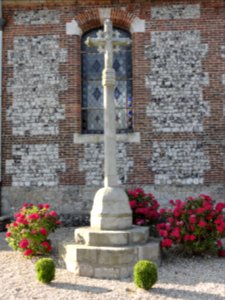 Bennetot (Seine-Mar.) croix de cimetière, recto