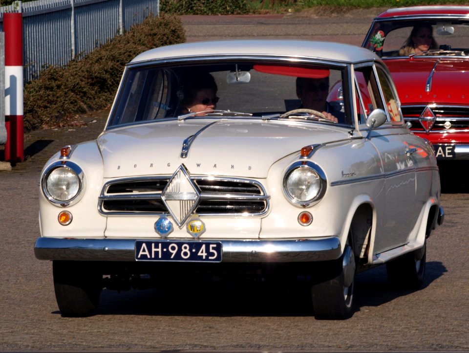Borgward H1500 ISABELLA T.S. (1958), Dutch licence registration AH-98-45, pic3