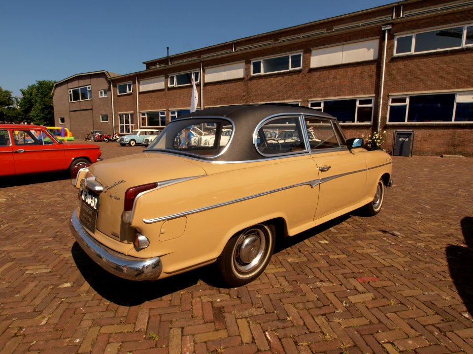 Borgward H 1500 T.S. (1959), Dutch licence registration BG-00-62 pic4