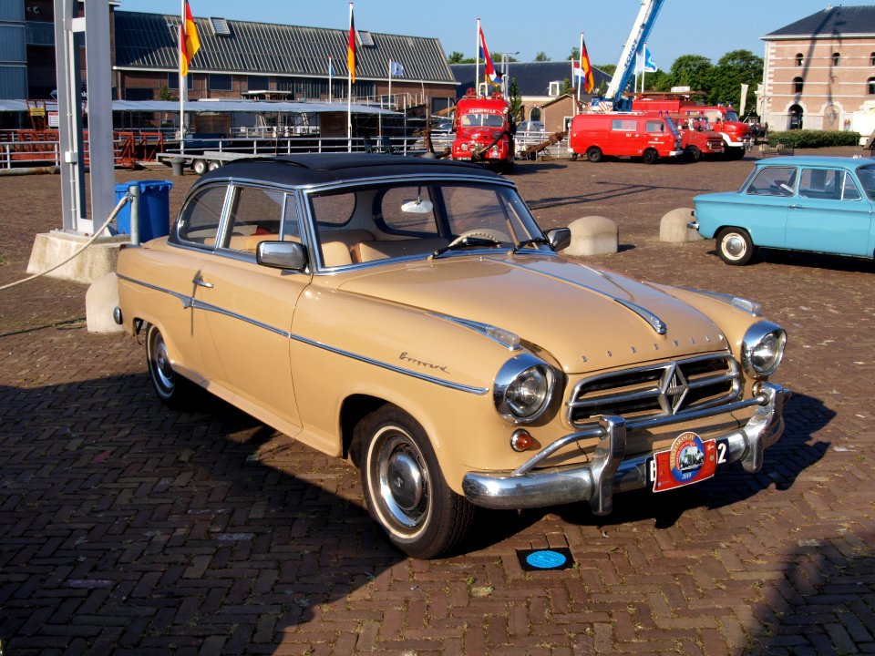 Borgward H 1500 T.S. (1959), Dutch licence registration BG-00-62 pic2