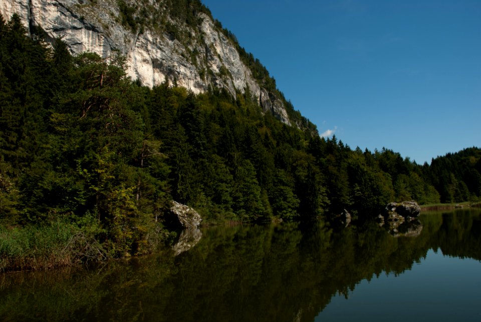 Berglsteiner See from the restaurant