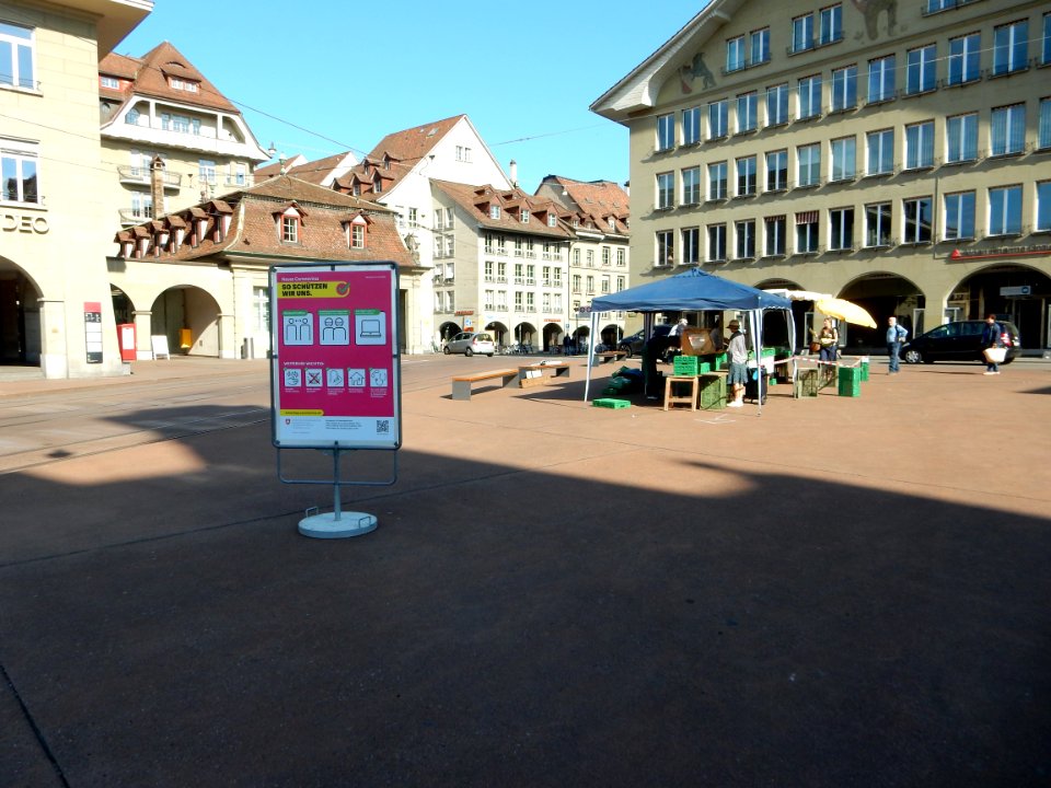 Bern Covid-19 im öffentlichen Raum 3