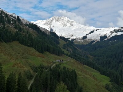Mountains alpine foothills outdoor photo
