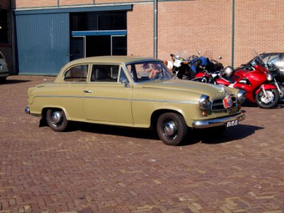 Borgward H1500 Isabella TS (1958), Dutch licence registration ZG-15-72 pic2