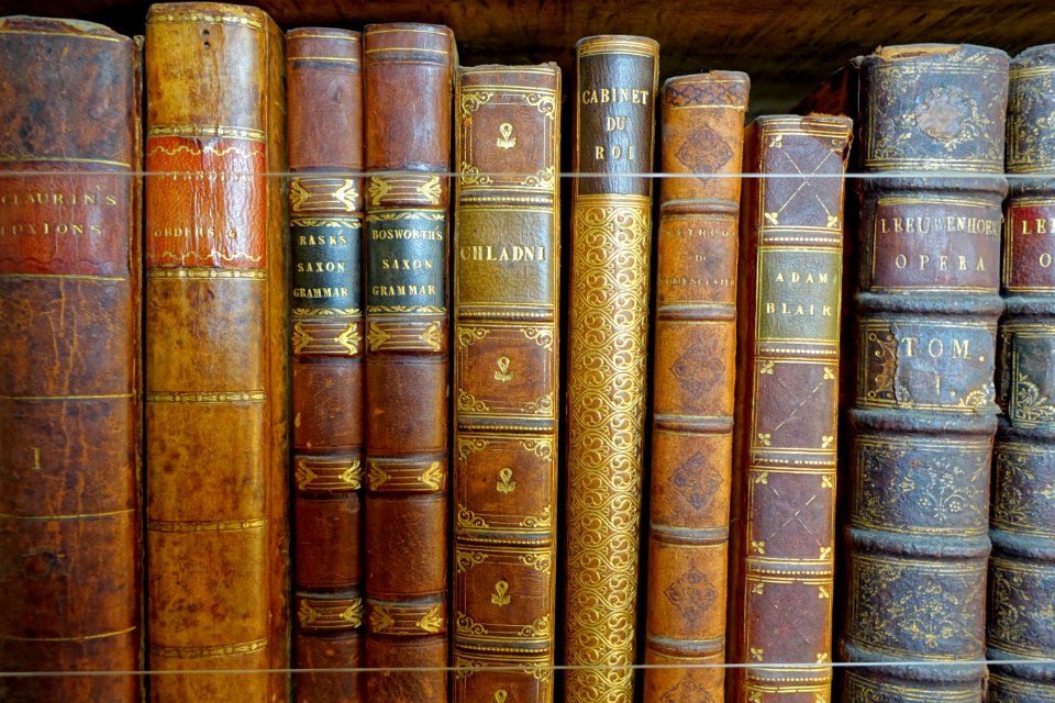 Books - Lacock Abbey - Wiltshire, England - DSC00942