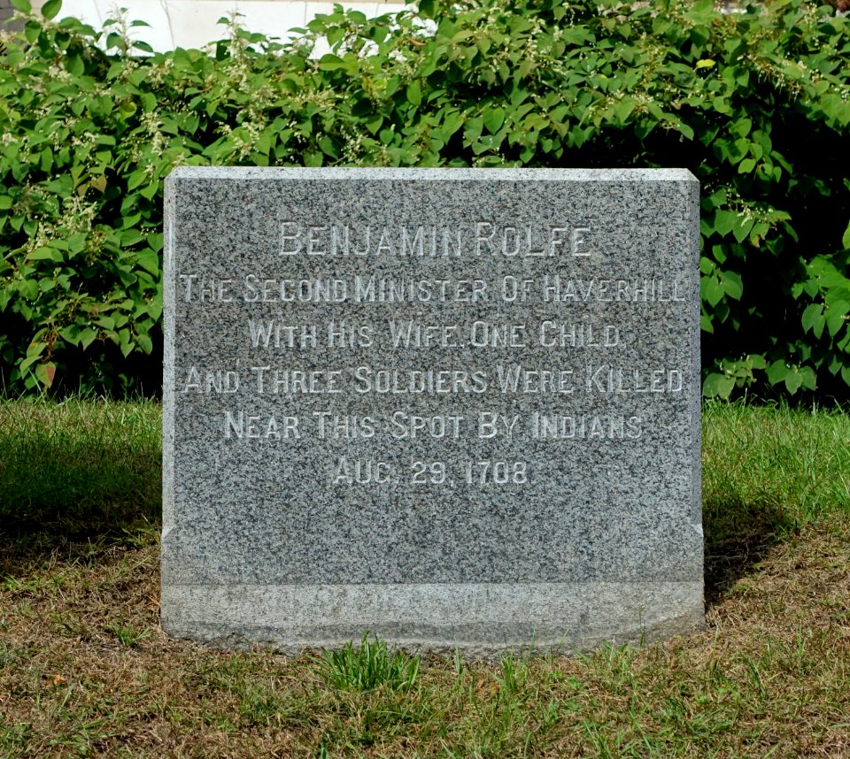 Benjamin Rolfe Memorial - Haverhill, Massachusetts - DSC06388