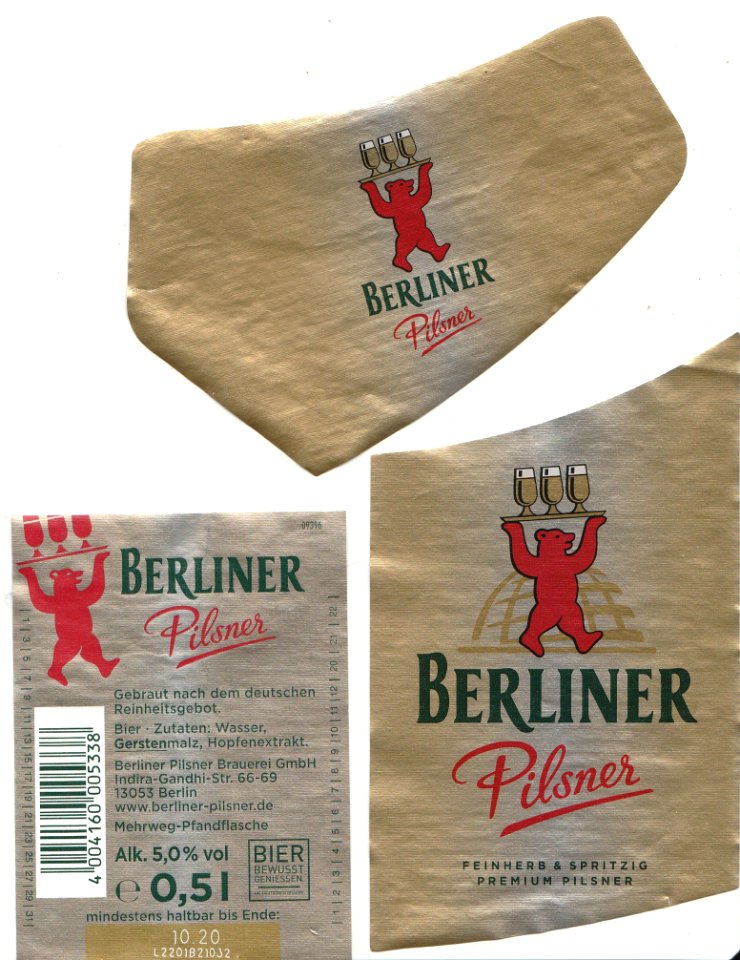 Berliner Pilsner Brauerei GmbH - Berliner Pilsner