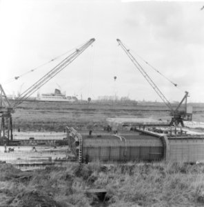 Bouw Beneluxtunnel te Pernis, Bestanddeelnr 917-5733