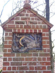 Bergharen (Wijchen, Gld) Kapelberg Kruiswegpark statie 11