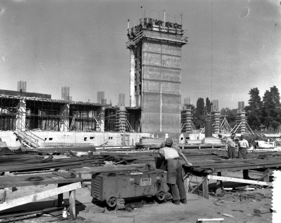 Bouw Hiltonhotel te Amsterdam, Bestanddeelnr 911-5886