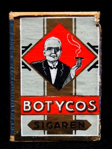 Botycos sigaren lucifer doosje, foto1