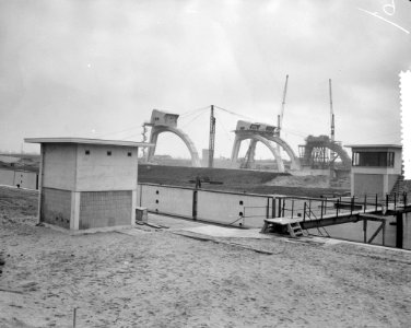 Bouw stuwcomplex Lek-Hagestein, Bestanddeelnr 910-8290