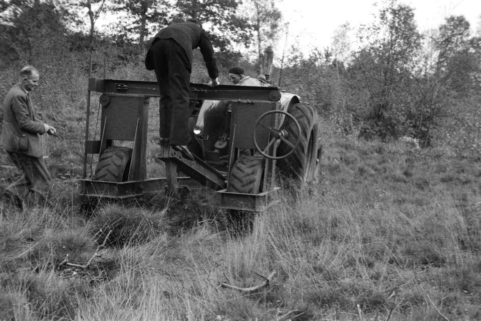 Bosbewerking, stobbentrekkers, Bestanddeelnr 170-0899