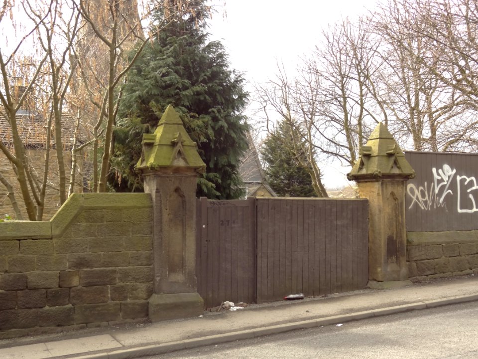 Boundary Wall With Piers And Railings To Church Of St Matthias