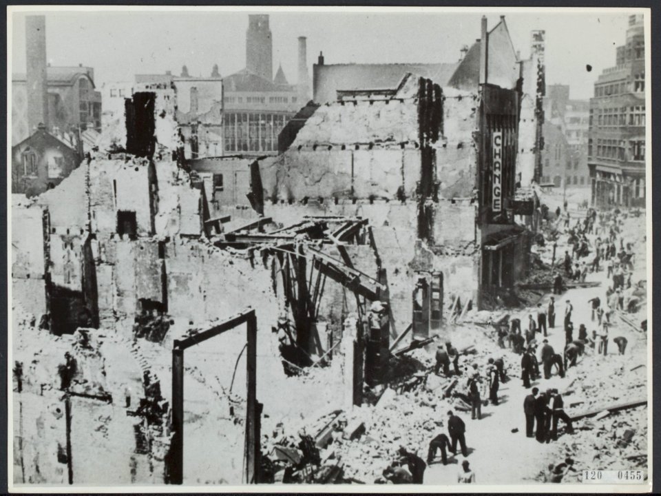 Bombardement Rotterdam, Bestanddeelnr 120-0455