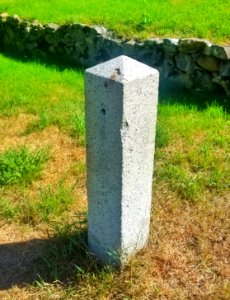 Boundary stone - Arlington, Lexington Massachusetts 1
