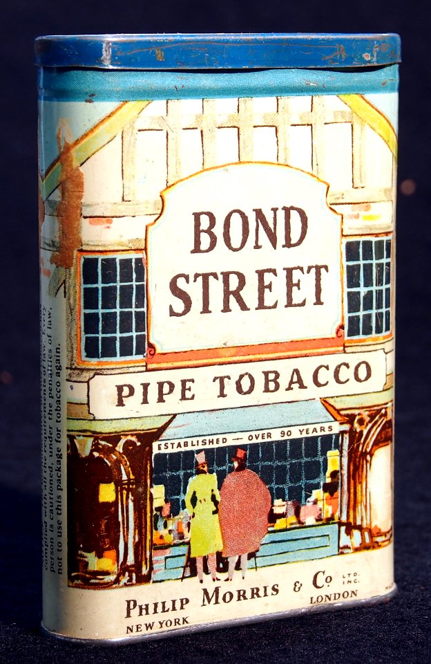 Bond Street Pipe Tobacco tin, pic 2
