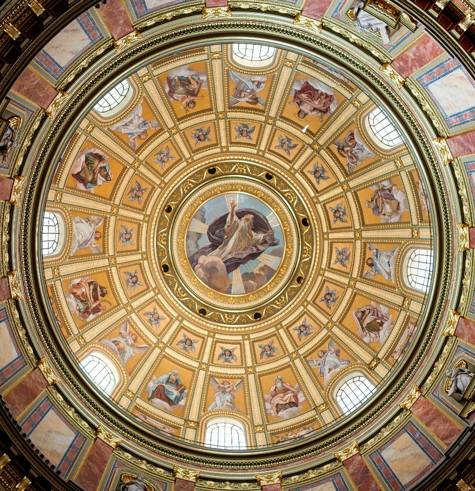 Budapest church dome