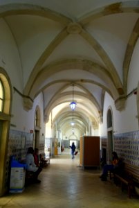 Botanical Institute hallway - Museu Botânico da Universidade de Coimbra - University of Coimbra - Coimbra, Portugal - DSC08985
