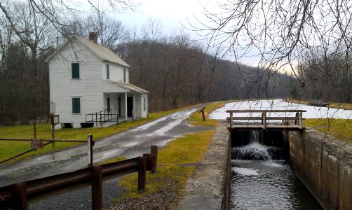 C&O Canal Lock at Oldtown MD