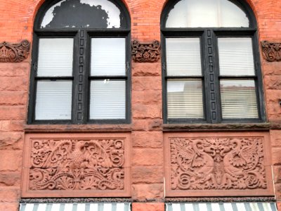 Building detail, Court Square - Springfield, MA - DSC03250
