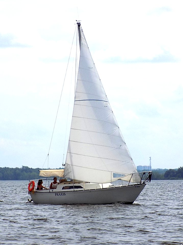 C&C 24 sailboat Praxis 3720