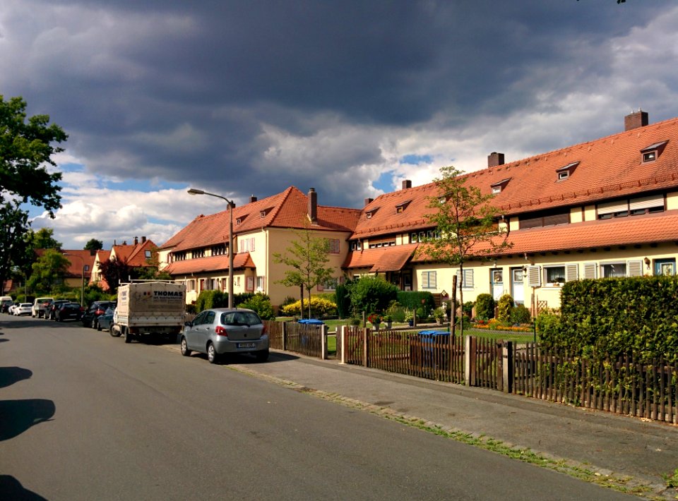 Buchenschlag 2-38 Reihenhausgruppe der Gartenstadt Nürnberg