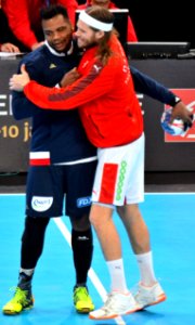 Cédric Sorhaindo et Mikkel Hansen-20160110