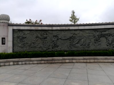 Buddha relief wall, Miyin Temple, picture7
