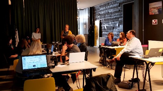 Brussel-Edit-a-thon Amnesty International Vlaanderen op 20 mei 2018 (5)