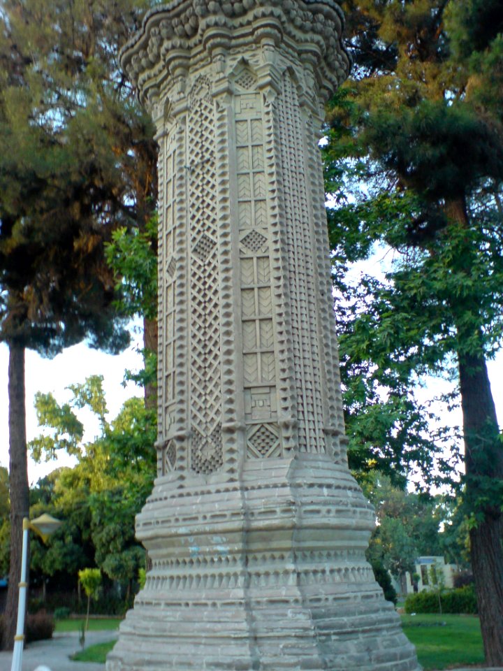 Brick columns of Nishapur National Park (2)