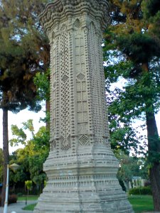 Brick columns of Nishapur National Park (2)