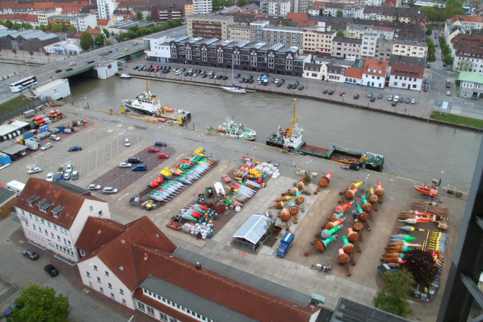 Bremerhaven 2010, Blick vom Richtfunkturm (1)