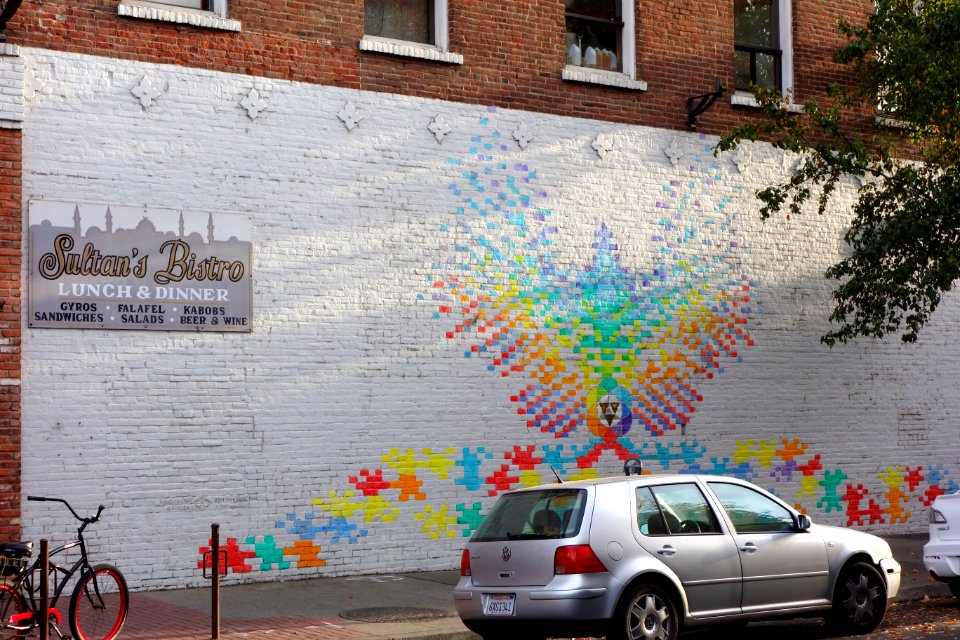 Brick art - Chico, California - DSC03040