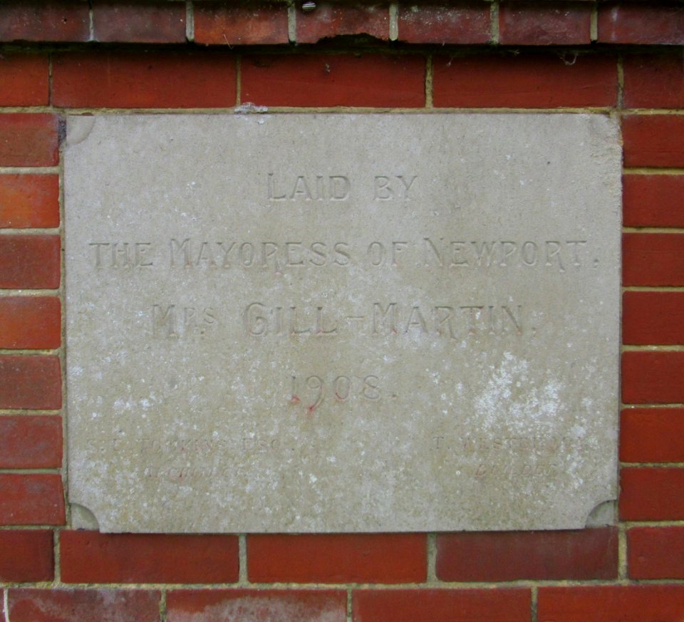 Bowcombe Methodist Church, Bowcombe Road, Bowcombe (May 2016) (Foundation Stone) (2)