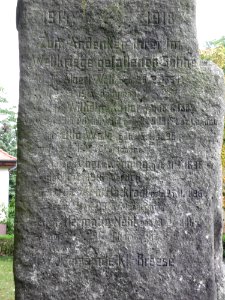 Breese Gedenkstein 2