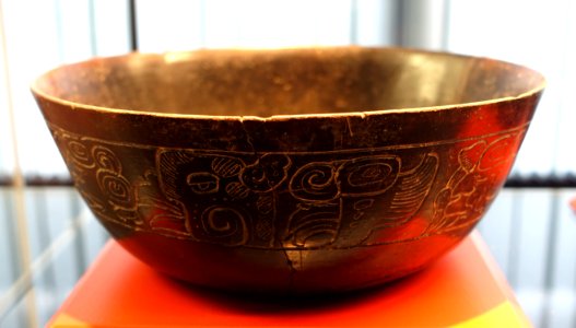 Bowl - Classic Maya - Ethnological Museum, Berlin - DSC00710