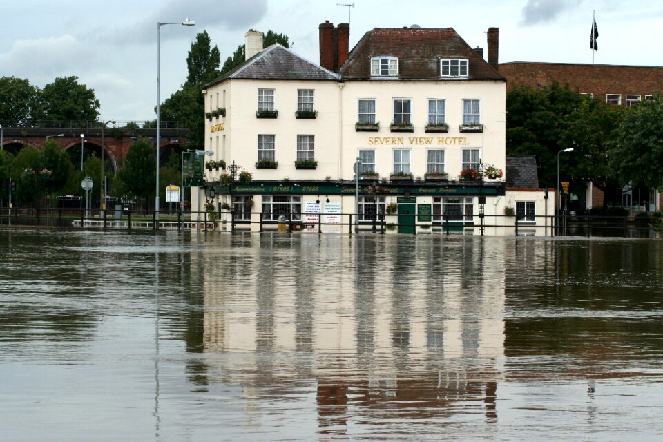 Riverside town water