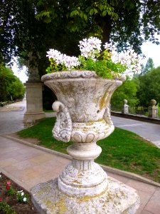 Burgos - Florón en el Paseo del Espolón