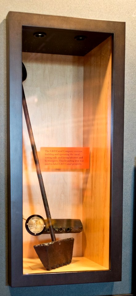 Branding Iron for Chesapeake and Ohio Canal Company