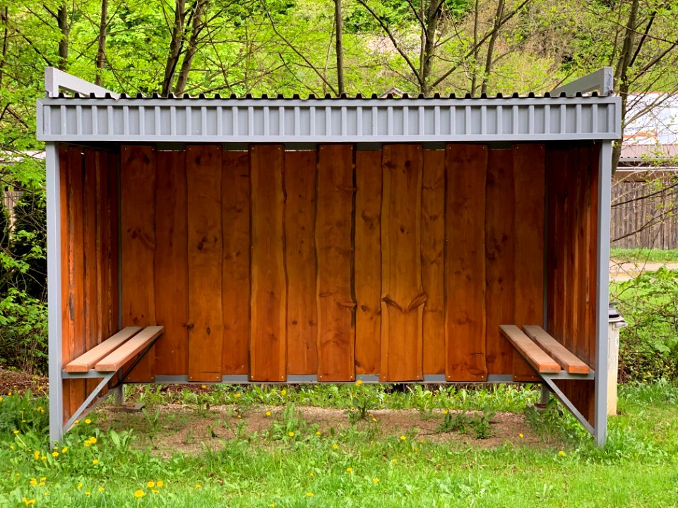 Bus Stop - Vyšný Medzev, Baňa Lucia Technik, SK