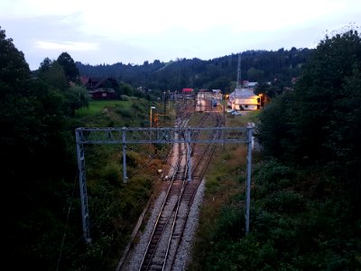 Zwardoń train station (2)
